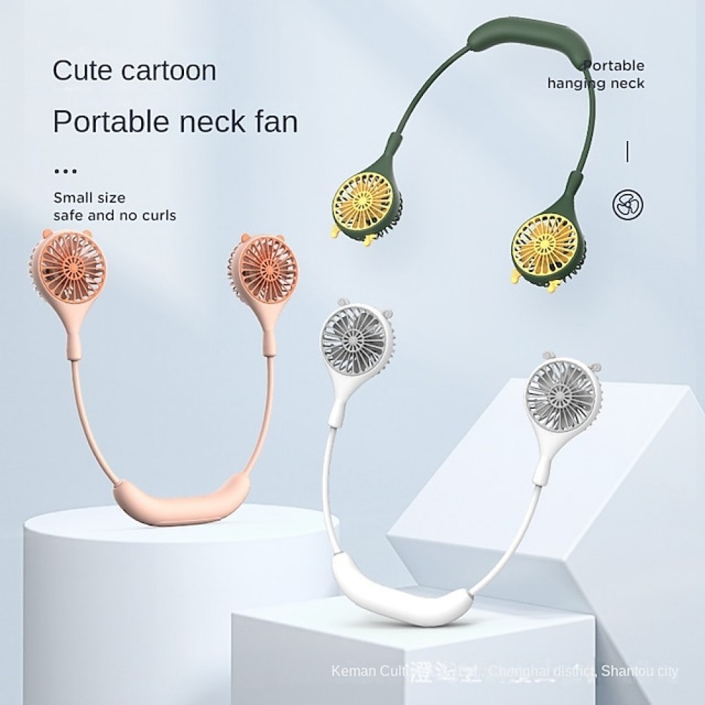New Folding Mini Neck Fan Band Hands-Free Hanging USB Rechargeble Dual Fan Cooler Summer Portable Camping Small Fan
New Folding Mini Neck Fan Band Hands-Free Hanging USB Rechargeble Dual Fan Cooler Summer Portable Camping Small Fan