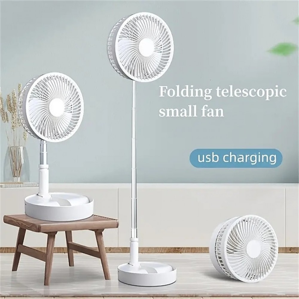 USB Rechargeable Small Fan 8 Inch Folding Telescopic Portable Electric Fan Super Long Battery Life Outdoor Camping Desktop Fan
USB Rechargeable Small Fan 8 Inch Folding Telescopic Portable Electric Fan Super Long Battery Life Outdoor Camping Desktop Fan